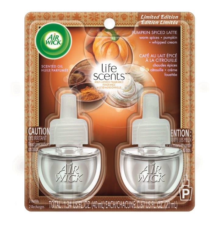 AIR WICK® Scented Oil - Pumpkin Spiced Latte (Discontinued)